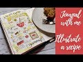 Journal with me  -  Illustrate a recipe #10