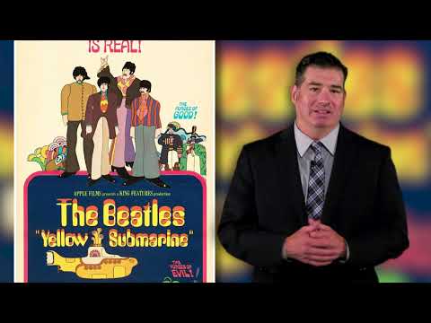 Original 1968 “Yellow Submarine” Beatles Poster