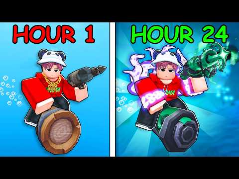 I Spent 24 Hours in Roblox Abyss