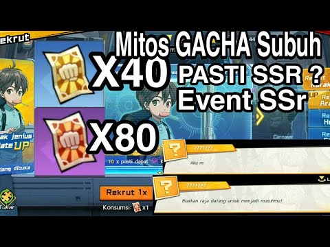 "GACHA EVENT PASTI SSR, BENERAN DIJAMIN SSR?" One Punch Man The Strongest