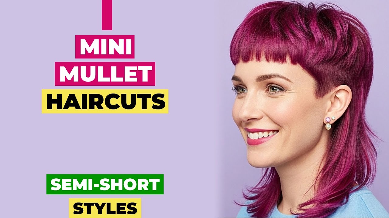 Mini Mullet Magic: 10 Trendy Semi-Short Haircuts You Need To See