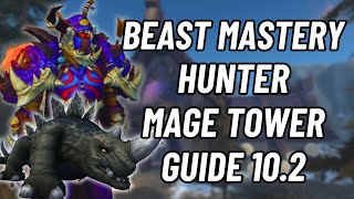Beast Mastery Hunter Mage Tower Guide 10.2 | World of Warcraft | Dragonflight