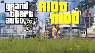 Pedestrian Riot Mod for GTA 5 - GTA BOOM