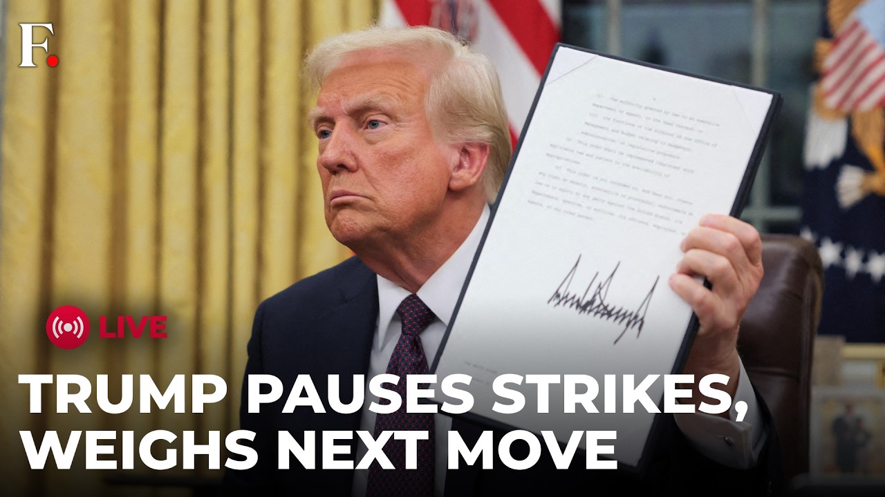 Trump LIVE: 'We're Talking to Iran Right Now' as US Halts Strikes for Second Day