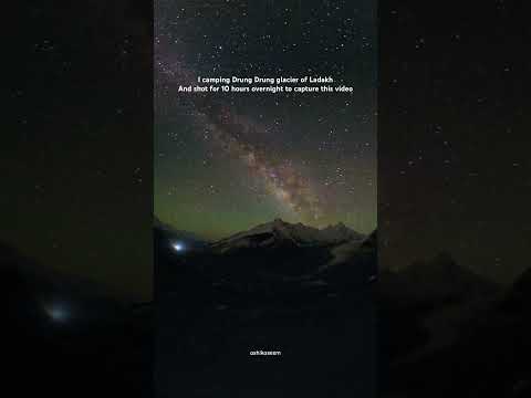 Was the wait worth the effort? Making of a starlapse with #insta360 @insta360