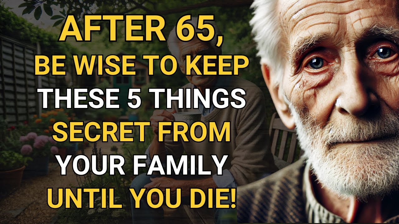"I truly regret saying such things as this age." 5 Things You Should Keep a Secret from Your Family
