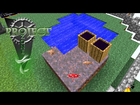 Minecraft Mods Project Ozone - WITCH WATER [E15] (Modded HQM Sky Block)