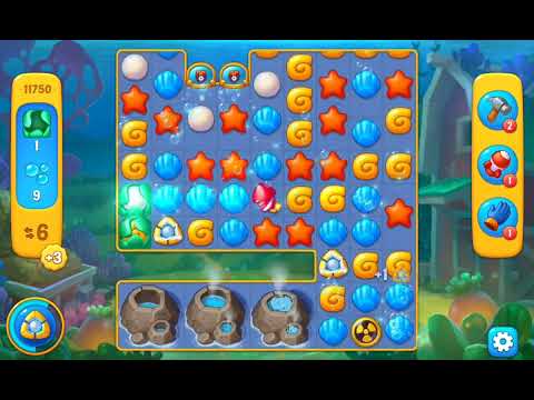 Fishdom EasyLevel 11750 (with full seashell) @choraelmin