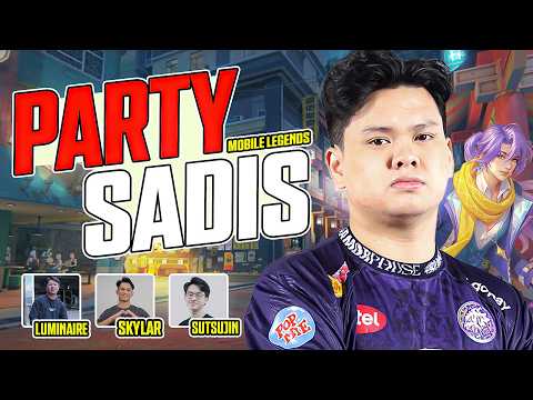 PARTY SADIS @IhsanLuminaire @SkylarOfficialGaming @rrq_sutsujin99  @HijumeOfficial