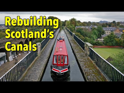 The £83m Canal Restoration linking Edinburgh with Glasgow. Ep. 181.