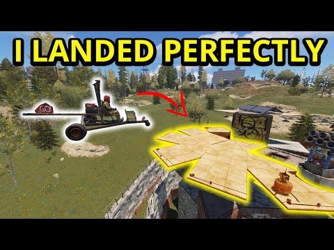 The Mini Copter Is OP For Raids And Monuments! - Rust Solo Survival Gameplay
