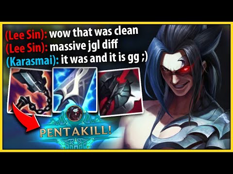 #1 KAYN WORLD HAS COMPLETELY MASTERED THE 1V5 MECHANIC (COMPLETELY UNSTOPPABLE) - League of Legends