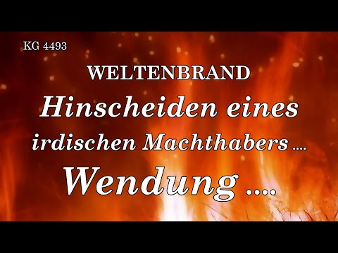 BD 4493 - HINSCHEIDEN EINES IRDISCHEN MACHTHABERS .... WENDUNG ....