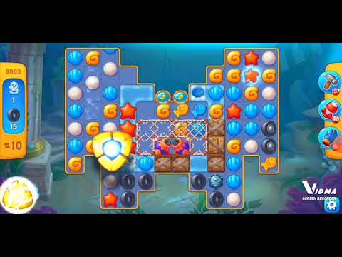 Fishdom. 6003 level no boosters and diamonds