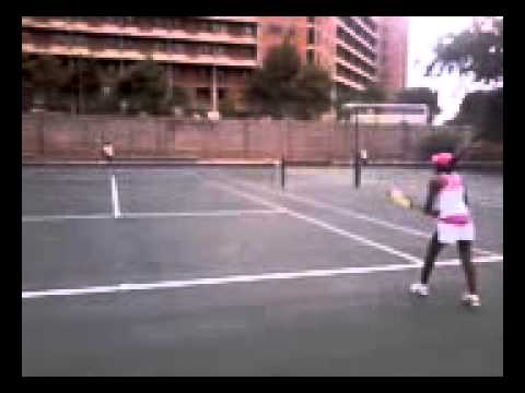 Natasha Mandewo Tennis Video mpeg4
