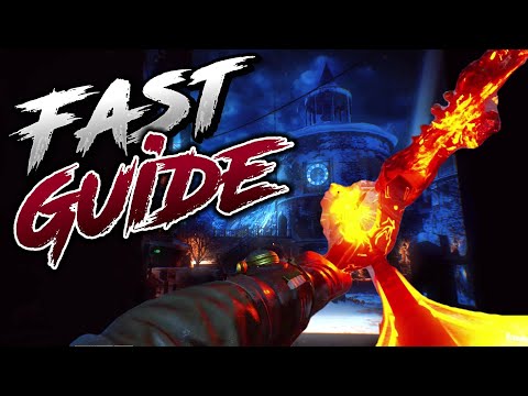 DER EISENDRACHE - FIRE BOW FAST GUIDE W/ SHORTCUTS | BLACK OPS 3 ZOMBIES