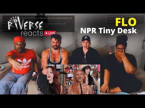 RiVERSE Reacts LIVE: FLO Tiny Desk Concert HIGHLIGHTS - This is perfection!! 😍🤩
