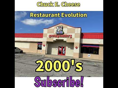 Chuck E. Cheese Restaurant Evolution 🍕