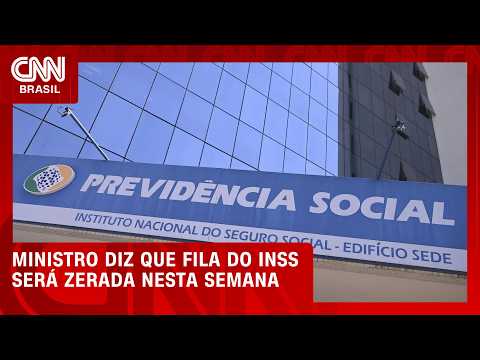 Fila do INSS será zerada nesta semana, diz ministro | BASTIDORES CNN