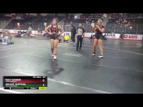 180 Lbs 3rd Place Match - Macy Barber, Team Nebraska Vs Brooke Huffman, Team Wisconsin 9548
