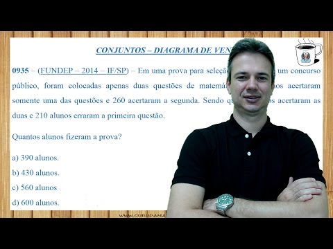 0935 - FUNDEP - 2014 - IF/SP - DIAGRAMA DE VENN (www.gurudamatematica.com.br)