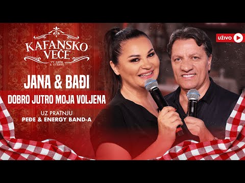 JANA & BADJI - DOBRO JUTRO MOJA VOLJENA | UZIVO | (PEDJA & ENERGY BAND) | 2024 | KAFANSKO VECE