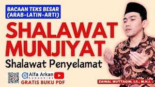 ♥️ SHALAWAT MUNJIYAT - LARGE TEXT ARABIC LATIN MEANING FREE DOWNLOAD PDF BOOK