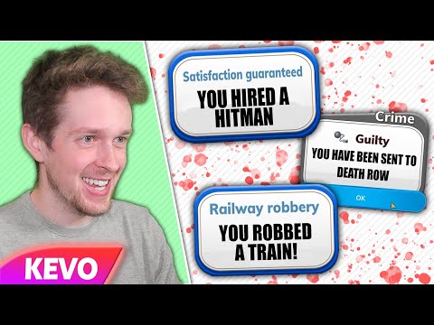 Bitlife but I become a criminal mastermind