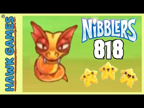 Fruit Nibblers Level 818 - 3 Stars Walkthrough, No Boosters