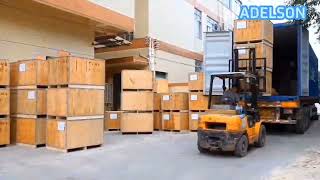 Shipping & Loading container #Dentalchair #dentalunit #dentalequipment #china##foshan
