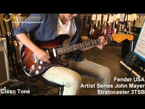Fender USA Artist Series John Mayer Stratocaster Demo by Music force