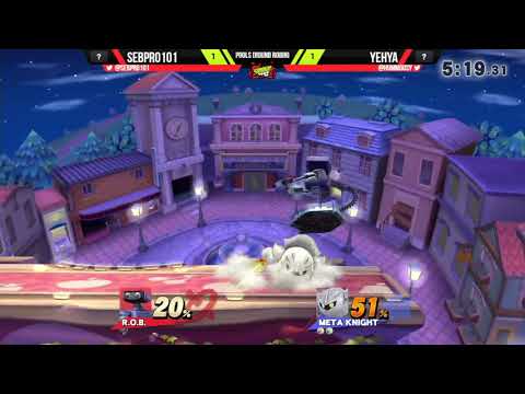 September '17 Ranbat - SebPro101 (R.O.B) vs Yehya (Meta Knight) - Pools Game 3
