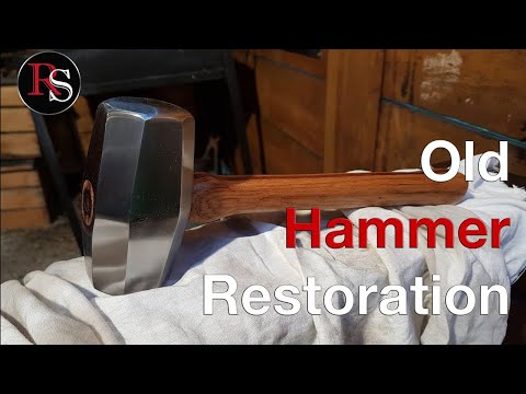 Old Rusty Hammer Restoration Video