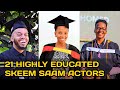 21 Skeem Saam Actors Qualifications Where They Studied Number 13 Has Distinctions