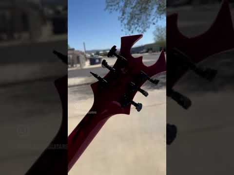 B.C. Rich Custom Shop Warlock 2025 - Transparent Red image 11