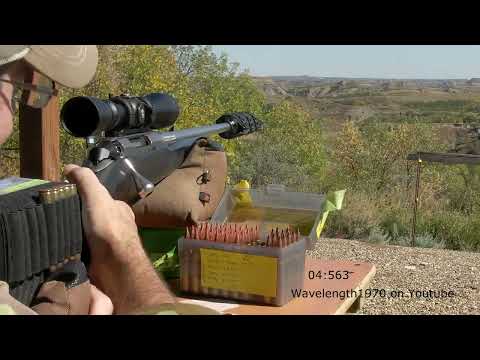Tikka T3 30-06, 168gn Hornady Amax, 1035 yards, Banish30 Silencer