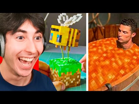 BionicLMAO - World's Craziest Minecraft Creations in Real Life