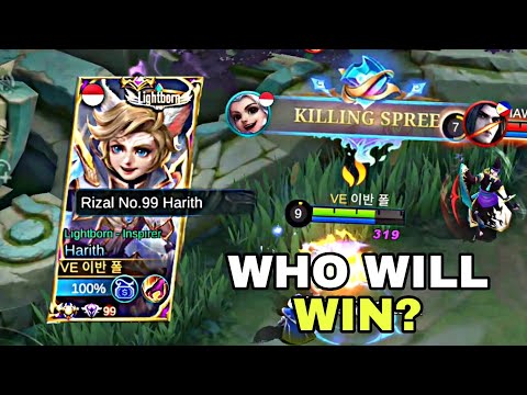 HARITH VS LEOMORD BUFF!!🔥 WHO WILL WIN?😱 | HARITH  JUNGLE GAMEPLAY | SOLO RANK - MLBB