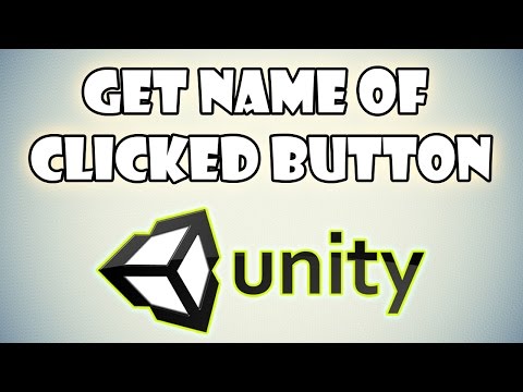 How to Get Name of Button that was Clicked in Unity 3D