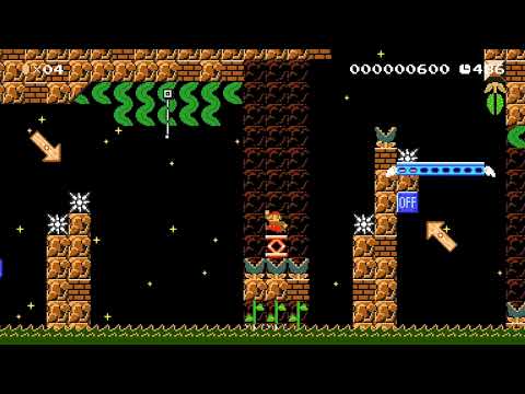Perilous Piranha-Plant Platforms by CαpnClutch 🍄Super Mario Maker 2 ✹Switch✹ #bun