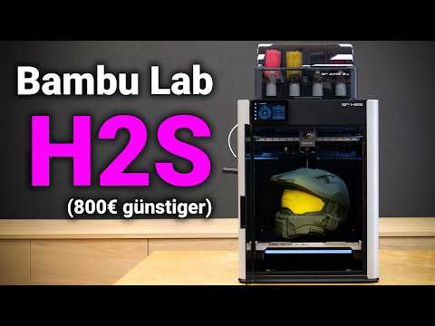 Bambu Lab H2S – der XL Drucker, auf den alle gewartet haben?
