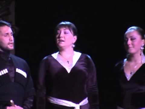 Georgian folk ensemble KERIA - SHAIREBI (narator Zurab Devdariani, Svanetian limericks)