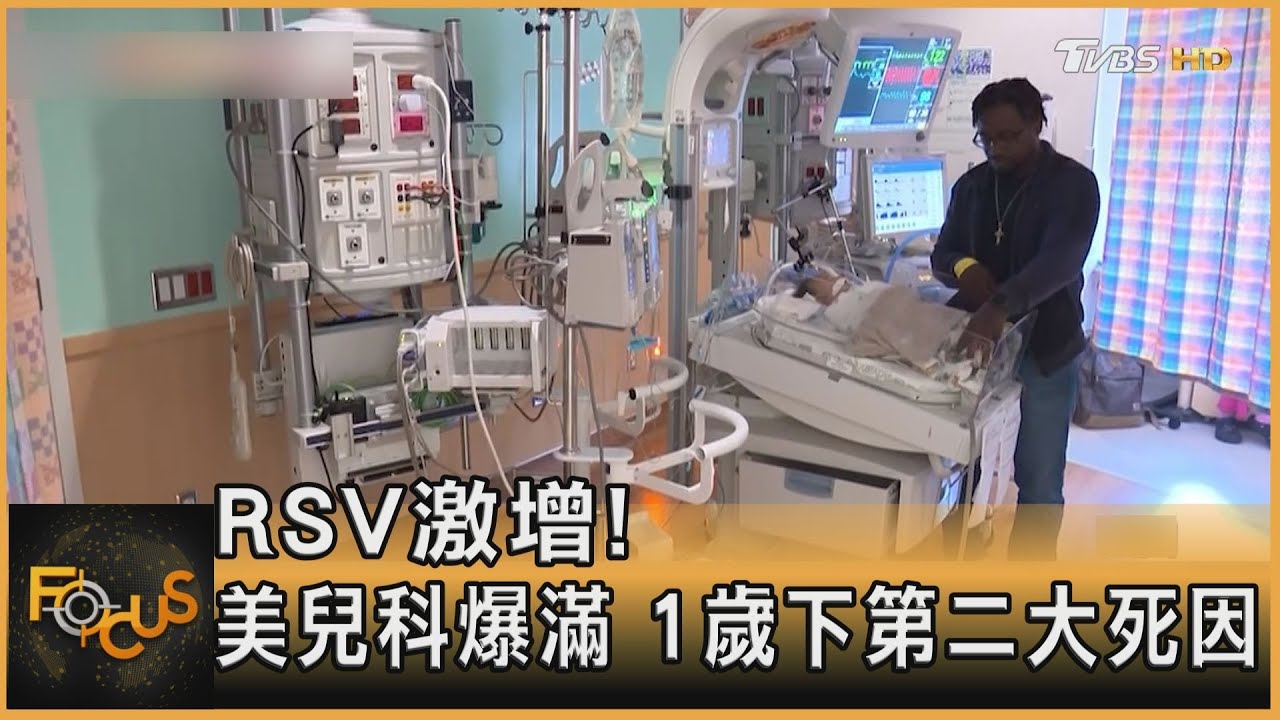 RSV激增!美兒科爆滿 1歲下第二大死因