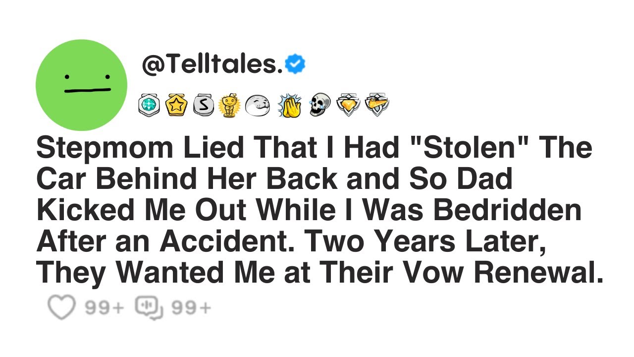 Stepmom Lied That I Had "Stolen" The Car Behind Her Back and So Dad Kicked Me Out While I Was...