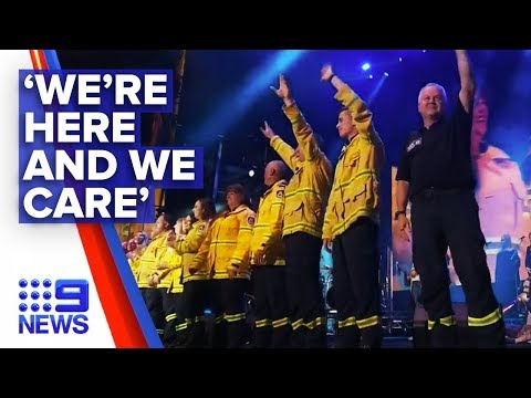 Fire Fight Australia reignites Aussie spirit | Nine News Australia