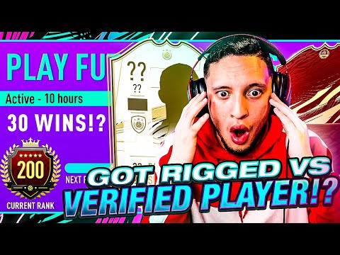 GOT RIGGED VS A VERIFIED PLAYER!? ROAD TO 30-0 TOP 200!! PRO FUT CHAMPS GAMEPLAY HIGHLIGHTS! FIFA 21
