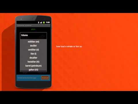 Universal unit converter Video
