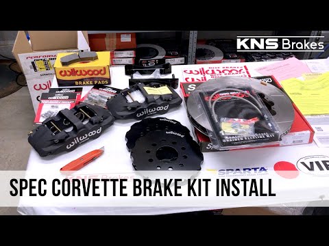 Spec Corvette - Wilwood Front Brake Kit Install