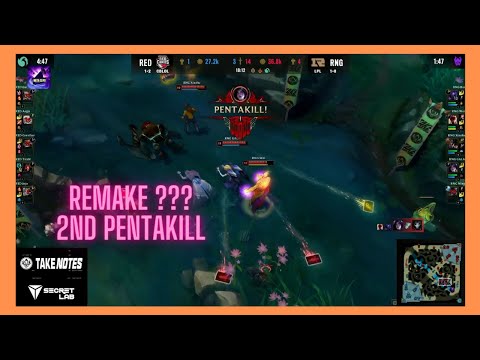 RNG GALA 2nd PENTAKILL AT MSI