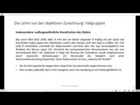 Strafrecht GK I - Einheit 9